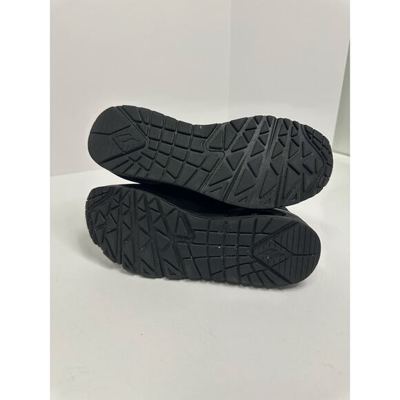Skechers Women’s Uno - Stand on Air Sneakers, Black, Size 9 - Picture 6 of 10